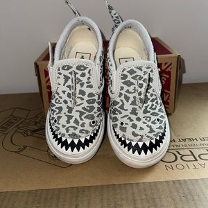 Van, great white shark loafers